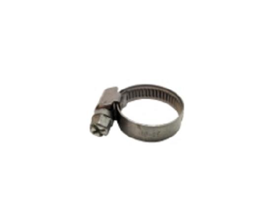 Abrazadera sinfin 16-25mm galvanizada jemi