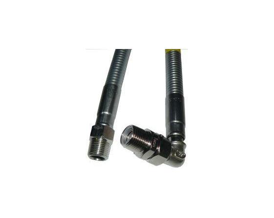 Manguera flexible gas m-m 1/2x1/2 pulg. 1m homologada