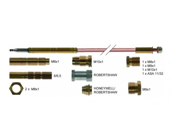 Termopar universal cabeza lisa largo 900mm