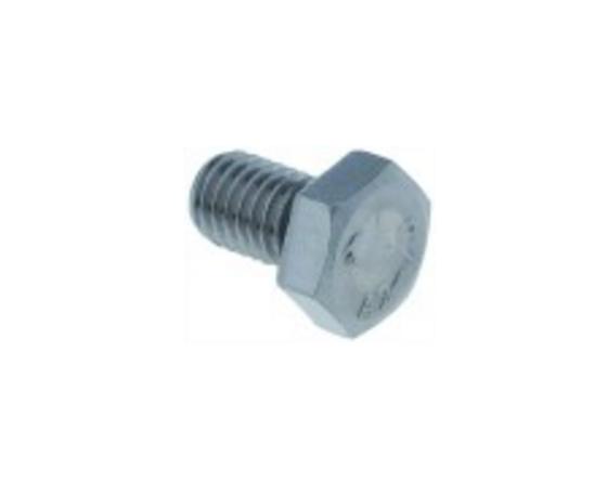 4stk parte rosca Hexagon no dentado brida Tornillos m6x50mm